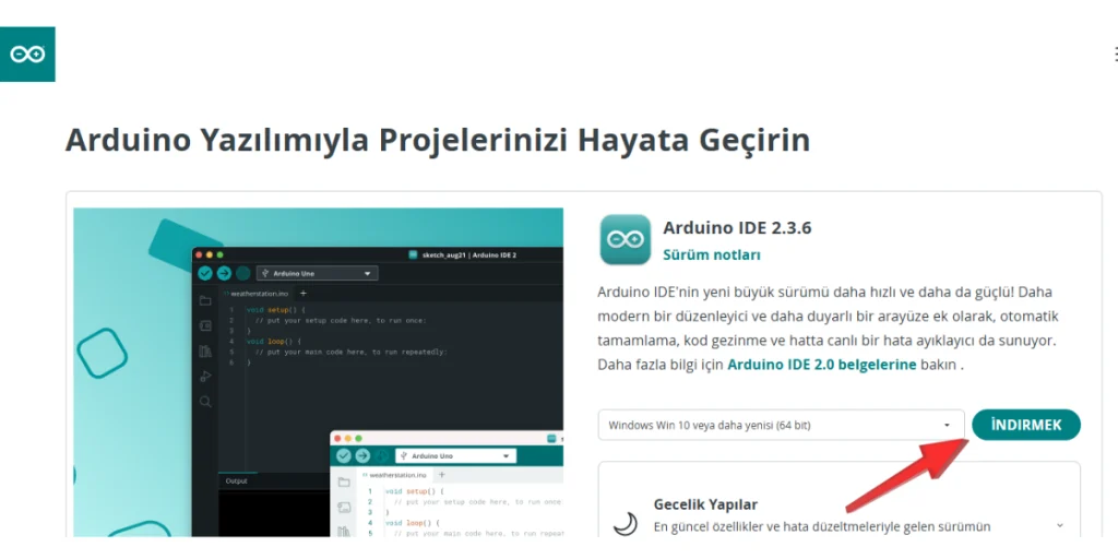 arduino ide download